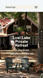 Mobile Screenshot of lostlakeprivateretreat.com